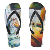 Emotionell zu motivieren, Logik zu rechtfertigen Badesandalen (Fußbett)