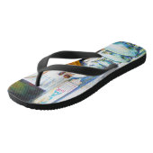 Emotionell zu motivieren, Logik zu rechtfertigen Badesandalen (Schrägansicht)