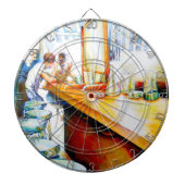 Emotionell zu motivieren, Logik zu rechtfertigen Dartscheibe (vorne)