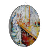 Emotionell zu motivieren, Logik zu rechtfertigen Dartscheibe (Vorderseite Links)