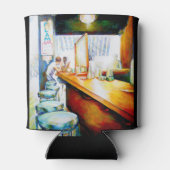 Emotionell zu motivieren, Logik zu rechtfertigen Dosenkühler (Rückseite)