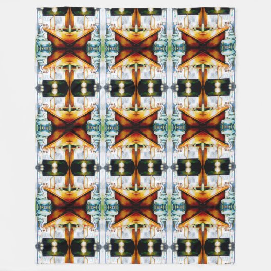 Emotionell zu motivieren, Logik zu rechtfertigen Fleecedecke (Vorderseite)