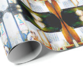 Emotionell zu motivieren, Logik zu rechtfertigen Geschenkpapier (Rolleneckpunkt)