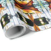 Emotionell zu motivieren, Logik zu rechtfertigen Geschenkpapier (Rolleneckpunkt)