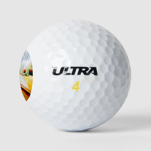 Emotionell zu motivieren, Logik zu rechtfertigen Golfball (Logo)