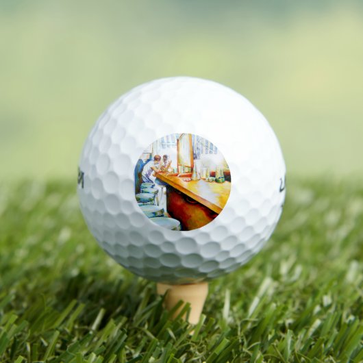 Emotionell zu motivieren, Logik zu rechtfertigen Golfball (Insitu T-Shirt)