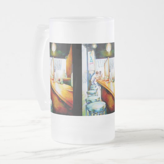 Emotionell zu motivieren, Logik zu rechtfertigen Mattglas Bierglas (Vorderseite Links)