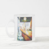 Emotionell zu motivieren, Logik zu rechtfertigen Mattglastasse (Links)