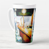 Emotionell zu motivieren, Logik zu rechtfertigen Milchtasse (Linke Ecke)