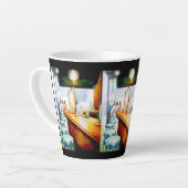 Emotionell zu motivieren, Logik zu rechtfertigen Milchtasse (Linke Ecke)