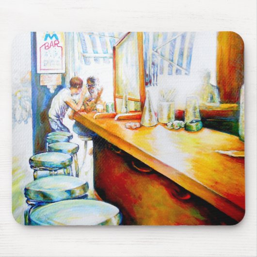 Emotionell zu motivieren, Logik zu rechtfertigen Mousepad (Vorne)