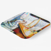 Emotionell zu motivieren, Logik zu rechtfertigen Pappteller (Gewinkelt)