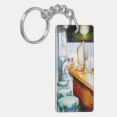 Emotionell zu motivieren, Logik zu rechtfertigen Schlüsselanhänger (Vorderseite links)