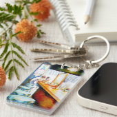 Emotionell zu motivieren, Logik zu rechtfertigen Schlüsselanhänger (Vorderseite rechts)