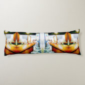 Emotionell zu motivieren, Logik zu rechtfertigen Seitenschläferkissen (Rückseite)