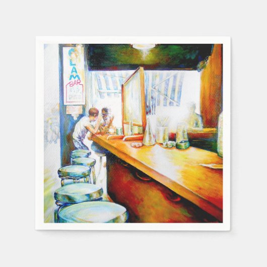 Emotionell zu motivieren, Logik zu rechtfertigen Serviette (Vorderseite)