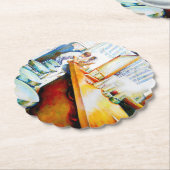 Emotionell zu motivieren, Logik zu rechtfertigen Untersetzer (angewinkelt)