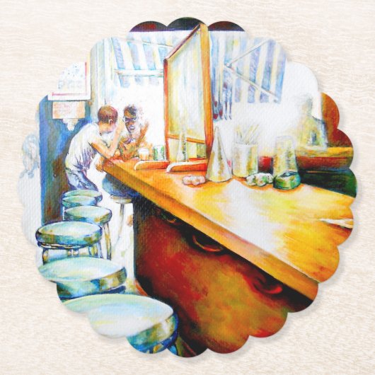 Emotionell zu motivieren, Logik zu rechtfertigen Untersetzer (Vorderseite)