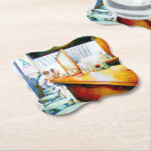 Emotionell zu motivieren, Logik zu rechtfertigen Untersetzer (angewinkelt)