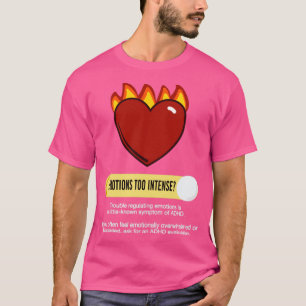Emotionen ADHS Bewusstsein T-Shirt