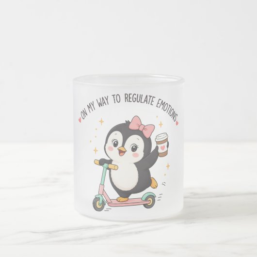 Emotionen, Alberner Gans, Beratergeschenk Mattglastasse (Mittel)