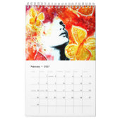 Emotionen - Aquarellmalerei Kalender (Feb 2027)