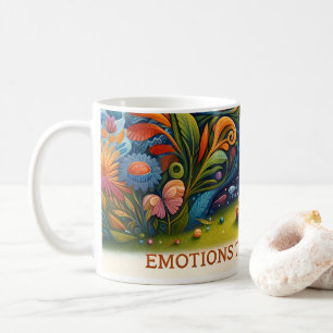 EMOTIONEN DER KRIEG INNERHALB KAFFEETASSE