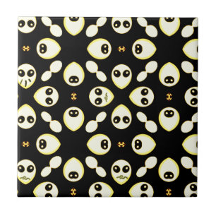 Emotionen, Lächeln_ Fliese