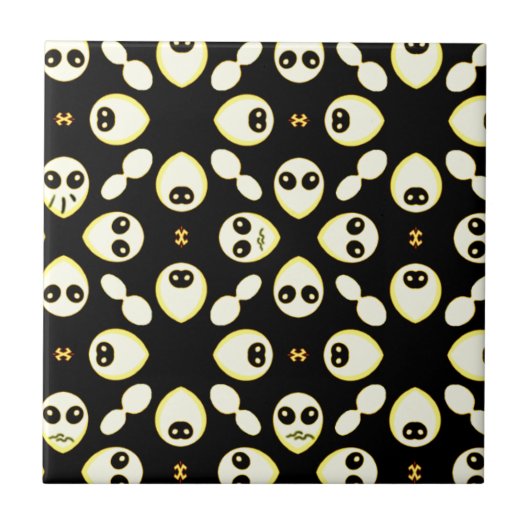 Emotionen, Lächeln_ Fliese (Vorderseite)