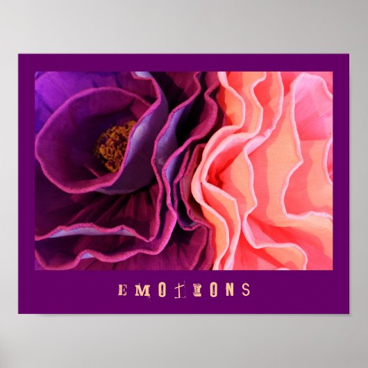 Emotionen Poster (Vorne)