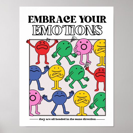 Emotionen Poster (Vorne)