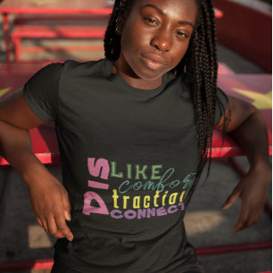 Emotionen schwarz im Shirt