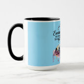 Emotions in Flight Watercolor Butterfly Mug Tasse (Links)