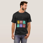 Emotions Make Us Human Retro Mental Health Positiv T-Shirt (Vorne ganz)