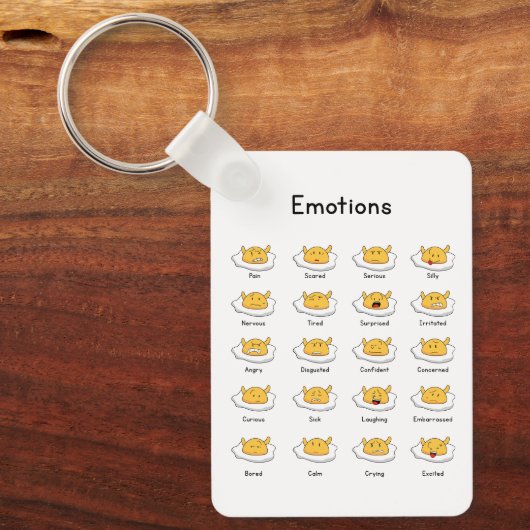 Emotions schlüsselanhänger (Vorderseite)