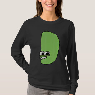 Emotionsbuchstabe D Alphabet Überlieferung T-Shirt