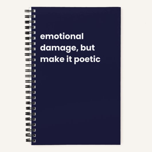 Emotionsschaden Notizblock (Vorderseite)