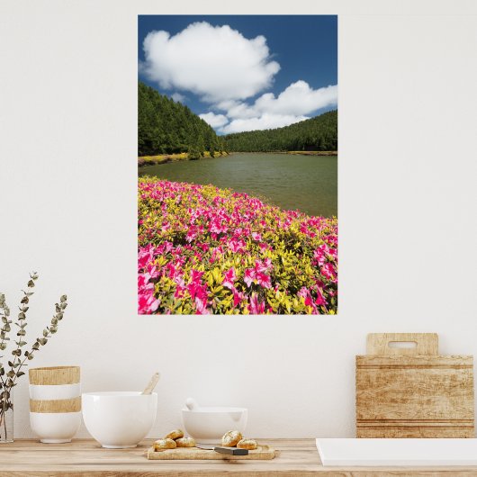 Empadadas Lakes, Azores Poster (Küche)