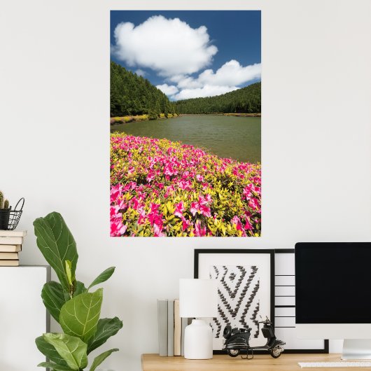 Empadadas Lakes, Azores Poster (Heimbüro)