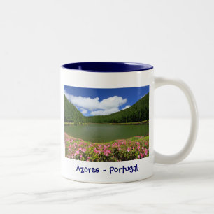 Empadas - Azoren-Tasse Zweifarbige Tasse