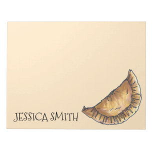 Empanada Personalisierter Feinschmecker Empanadas  Notizblock