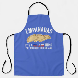 Empanadas Es ist eine chilenische Sache, die man n Schürze