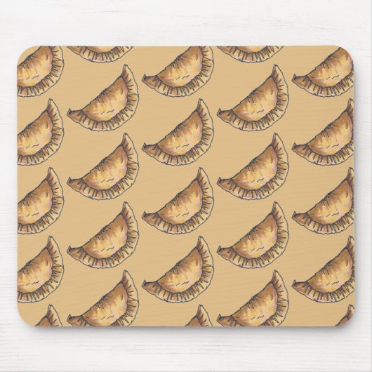 Empanadas Latin South America Konditorei Küche Mousepad (Vorne)