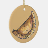 Empanadas Latin South American Fried Chestry Keramikornament (Rechts)