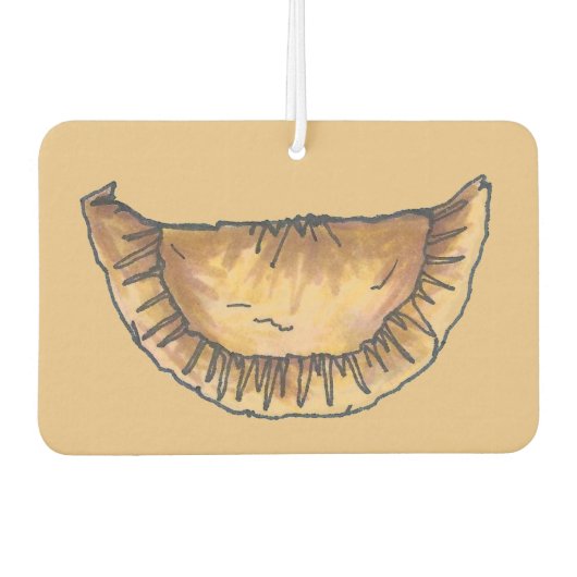 Empanadas Latin South American Fried Pastries Food Autolufterfrischer (Vorderseite)