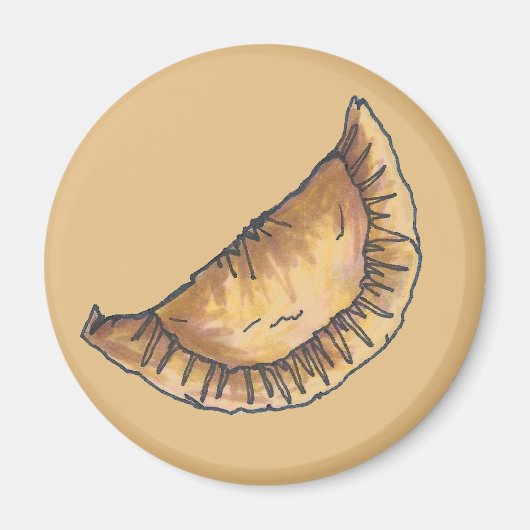 Empanadas Latin South American Fried Pastries Food Magnet (Vorne)