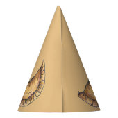 Empanadas Latin South American Fried Pastries Food Partyhütchen (Rückseite)