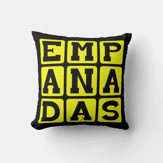Empanadas, mexikanisches Essen Kissen (Vorderseite)