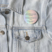 Empath Belief positive Ermutigungsquote Button (Beispiel)