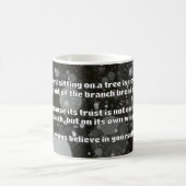 Empath Belief positive Ermutigungsquote Kaffeetasse (Mittel)